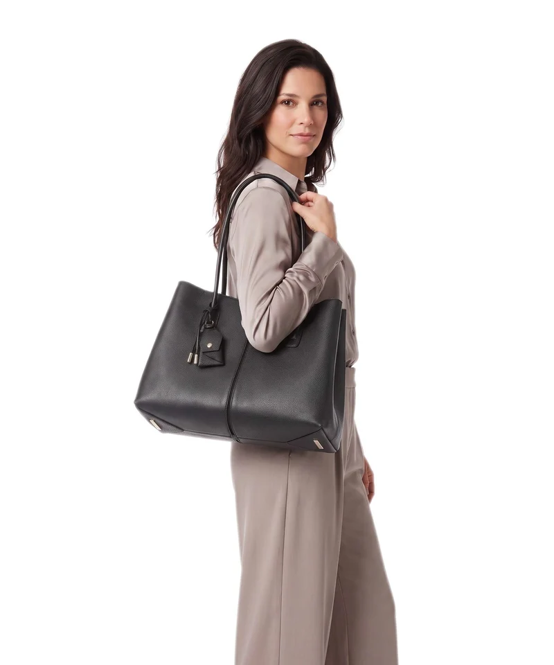 Dune London Deserving L Shopper black