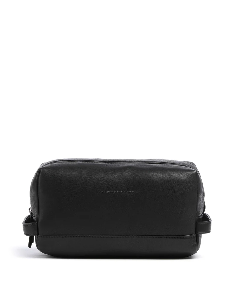 The Chesterfield Brand Wax Pull Up Cow Montelaro Kosmetiktasche black
