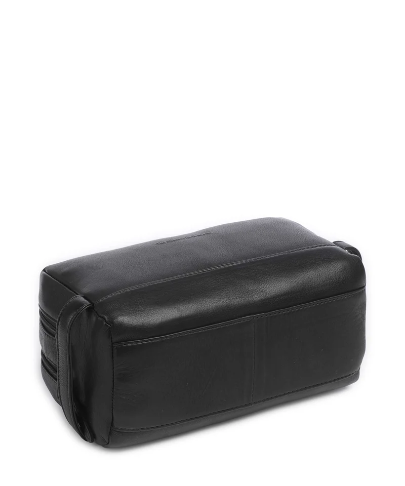 The Chesterfield Brand Wax Pull Up Cow Montelaro Kosmetiktasche black
