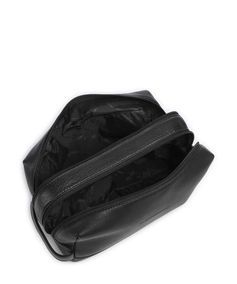 The Chesterfield Brand Wax Pull Up Cow Montelaro Kosmetiktasche black