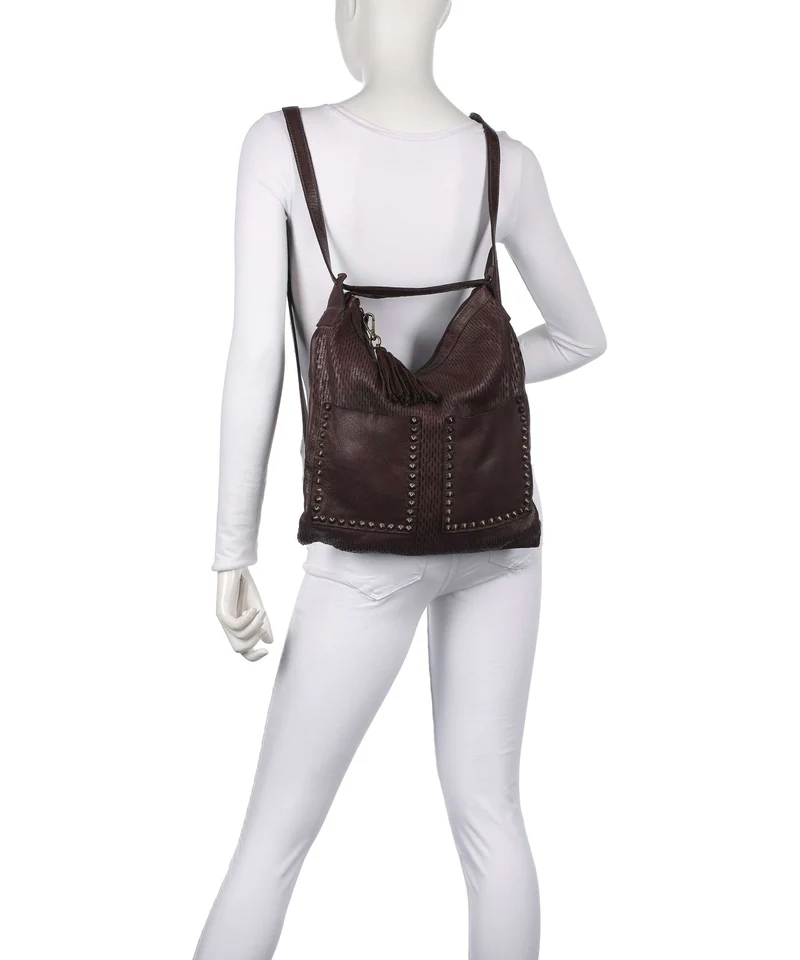 Taschendieb Wien Rabengasse 3 Rucksack-Tasche espresso
