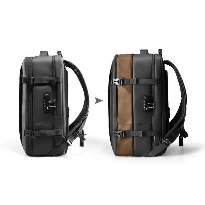 AVIATOR LOCK: 17-Zoll-erweiterbarer TSA-Reise-Laptop-Rucksack