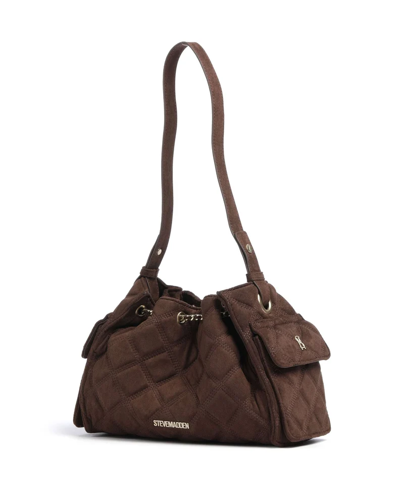 Steve Madden BMICKI Bucket Handtasche chocolate/gold