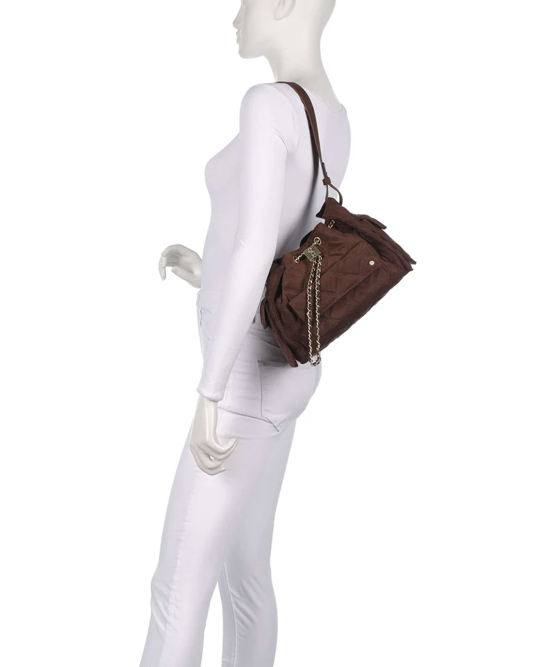 Steve Madden BMICKI Bucket Handtasche chocolate/gold
