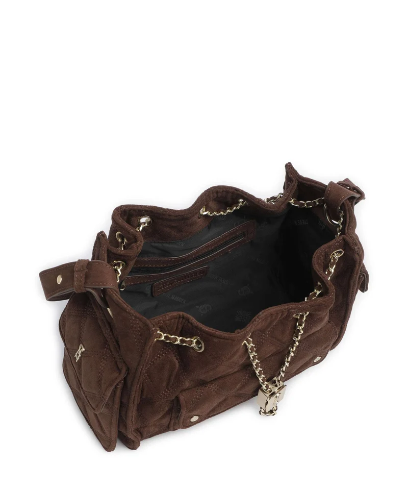 Steve Madden BMICKI Bucket Handtasche chocolate/gold