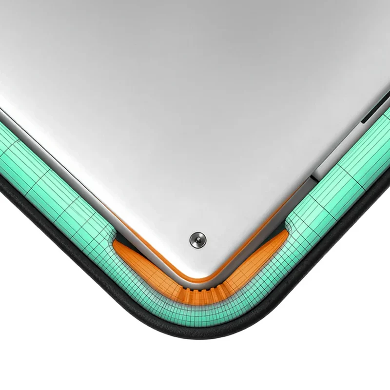 LINEAR: Schützende Laptop-Hülle mit Polsterung