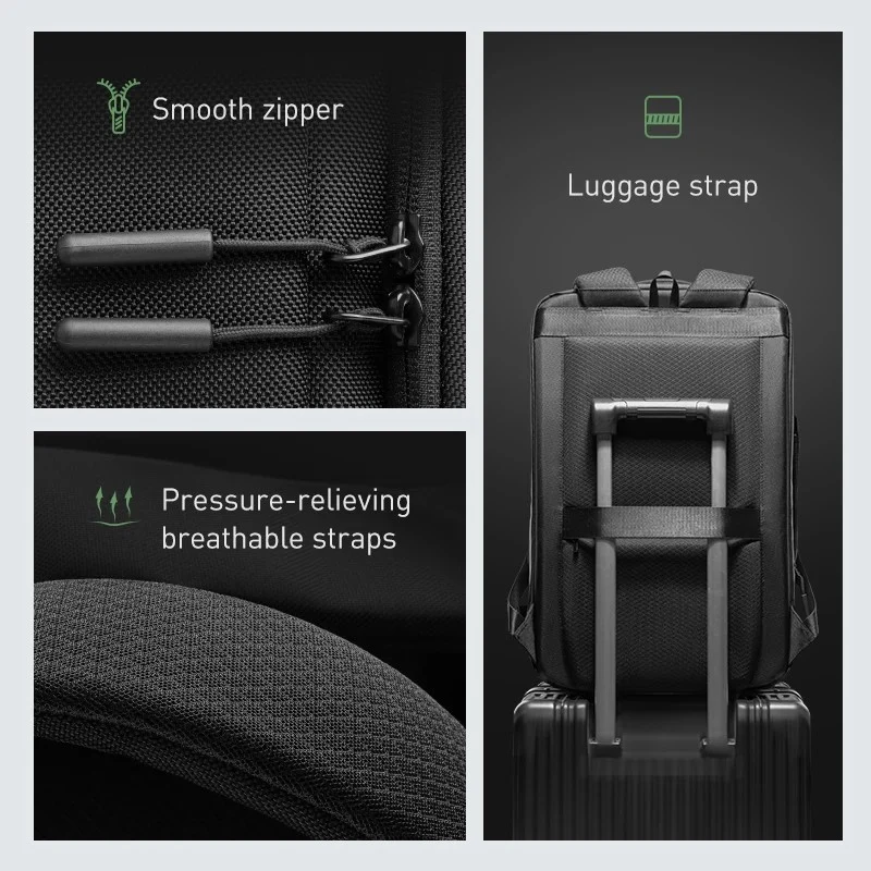EXPEDIT: TSA-Reise-Laptop-Rucksack (15.6 Zoll)