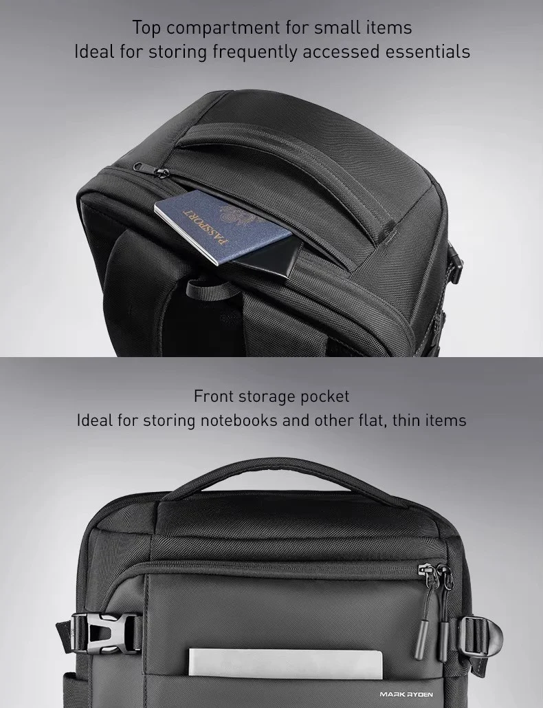 EXPEDIT: TSA-Reise-Laptop-Rucksack (15.6 Zoll)