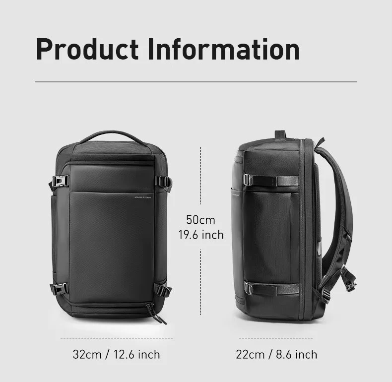 EXPEDIT: TSA-Reise-Laptop-Rucksack (15.6 Zoll)