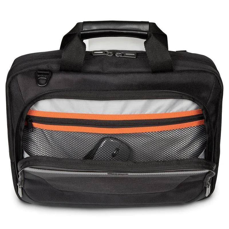 CitySmart 14" Slimline Topload Laptop-Tasche - Schwarz/Grau