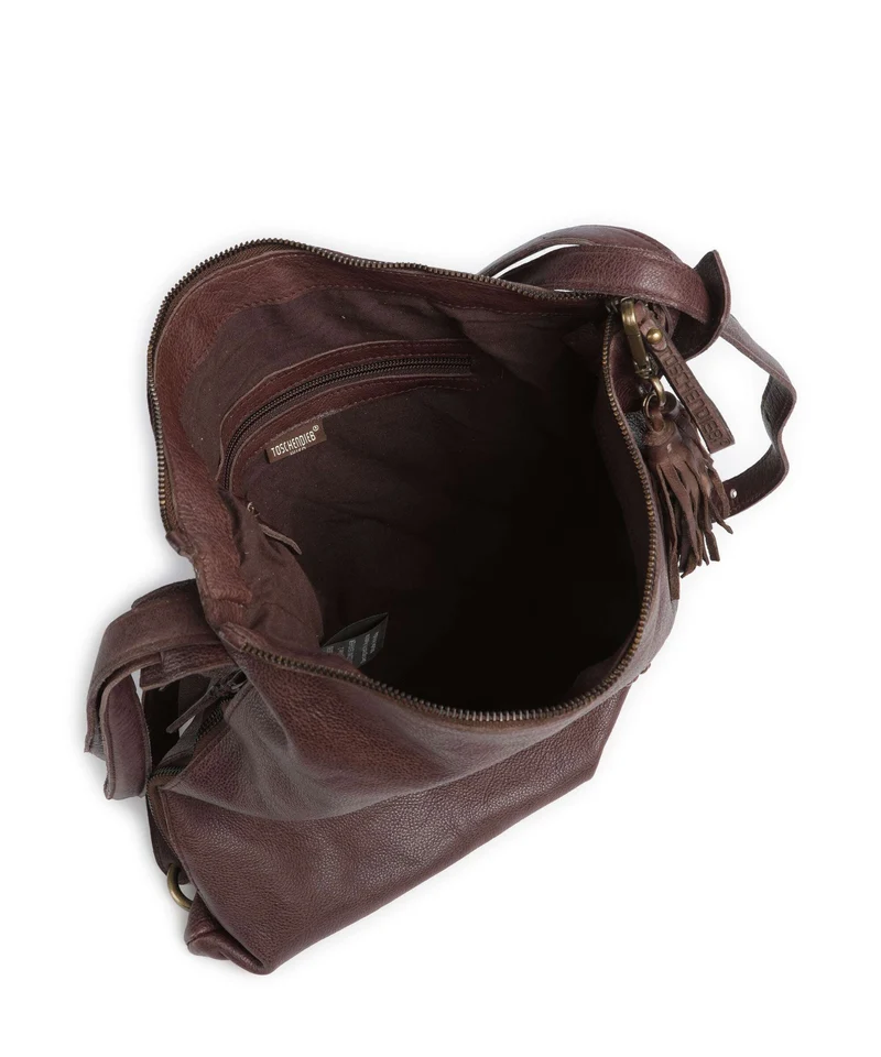 Taschendieb Wien Brigittagasse 2 Rucksack-Tasche espresso