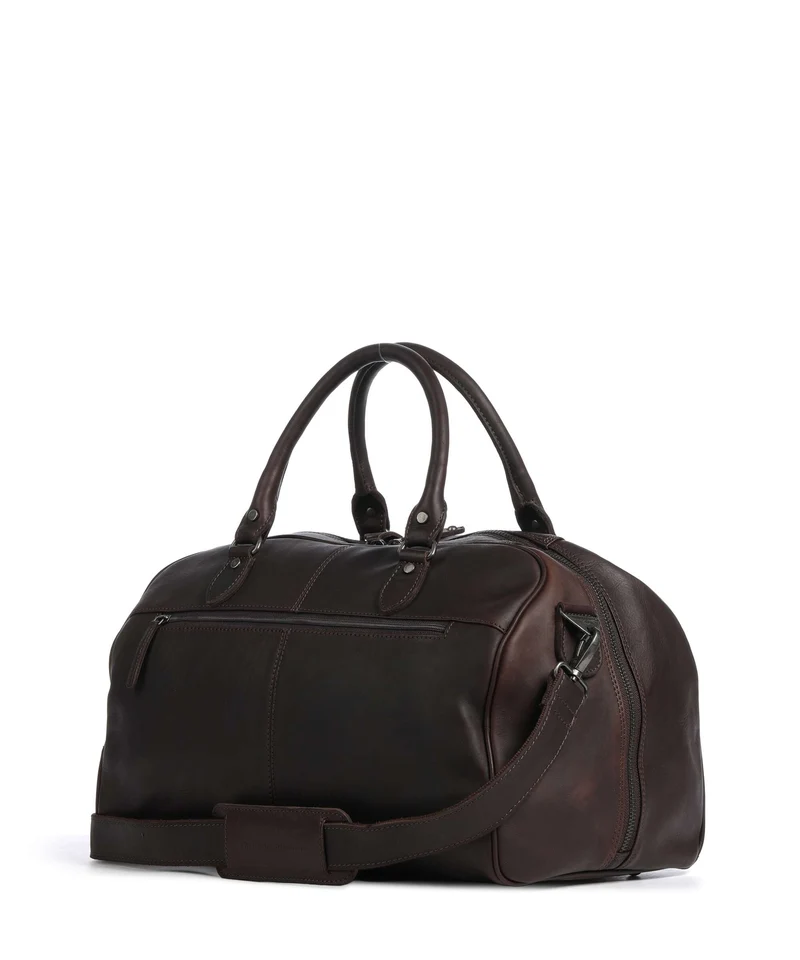 The Chesterfield Brand Wax Pull Up Cow Liam II Weekender brown