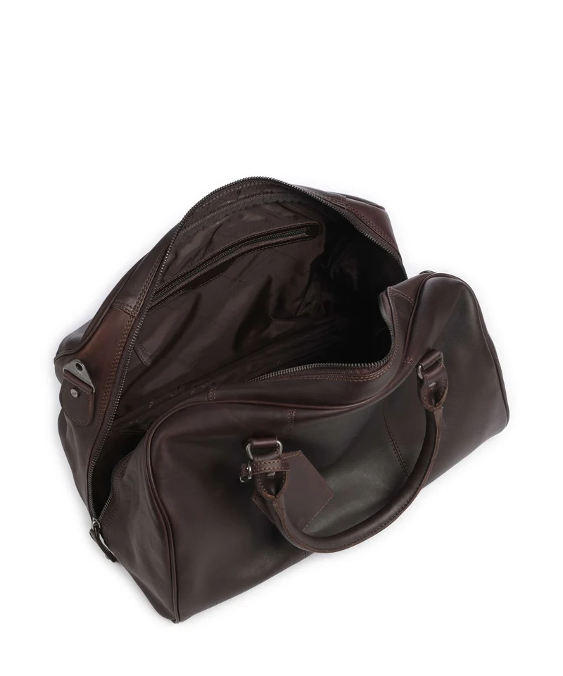 The Chesterfield Brand Wax Pull Up Cow Liam II Weekender brown
