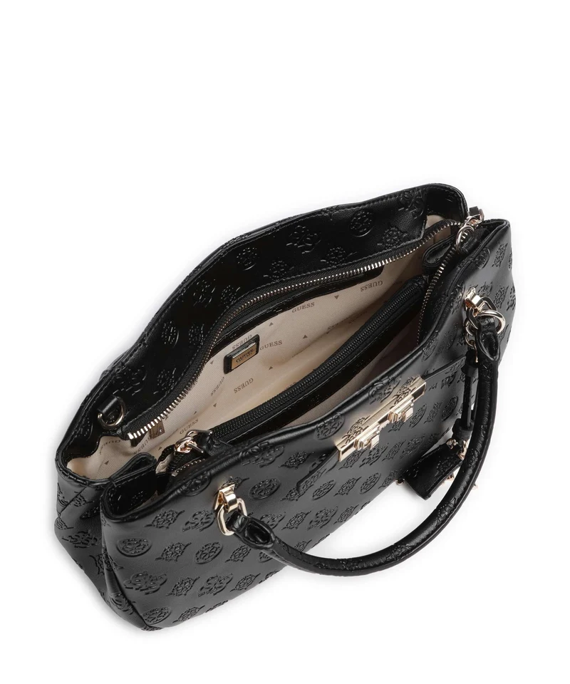 Guess Carmella Handtasche black logo