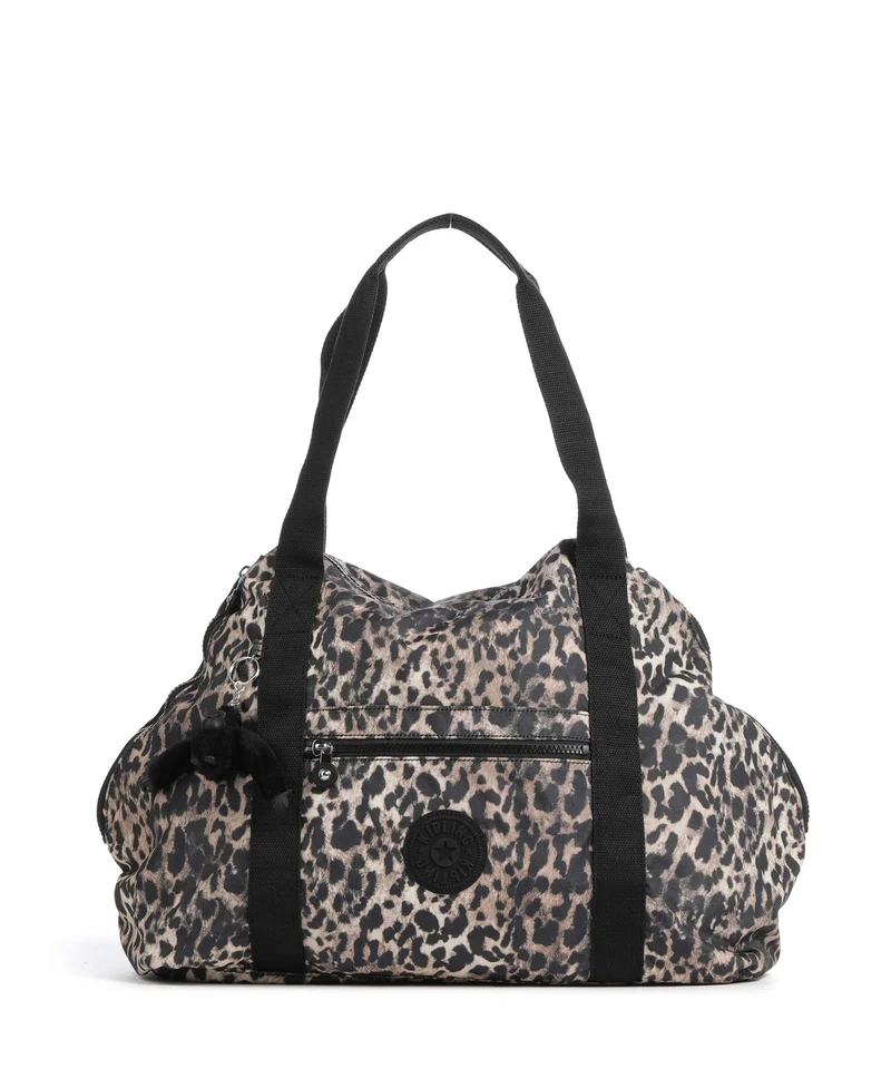 Kipling Basic Art M Shopper wild leopard