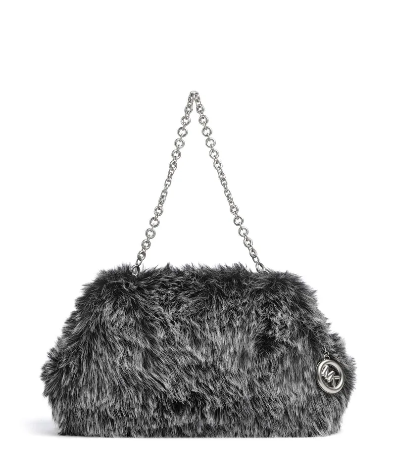 Michael Kors Goldie Large Clutch black