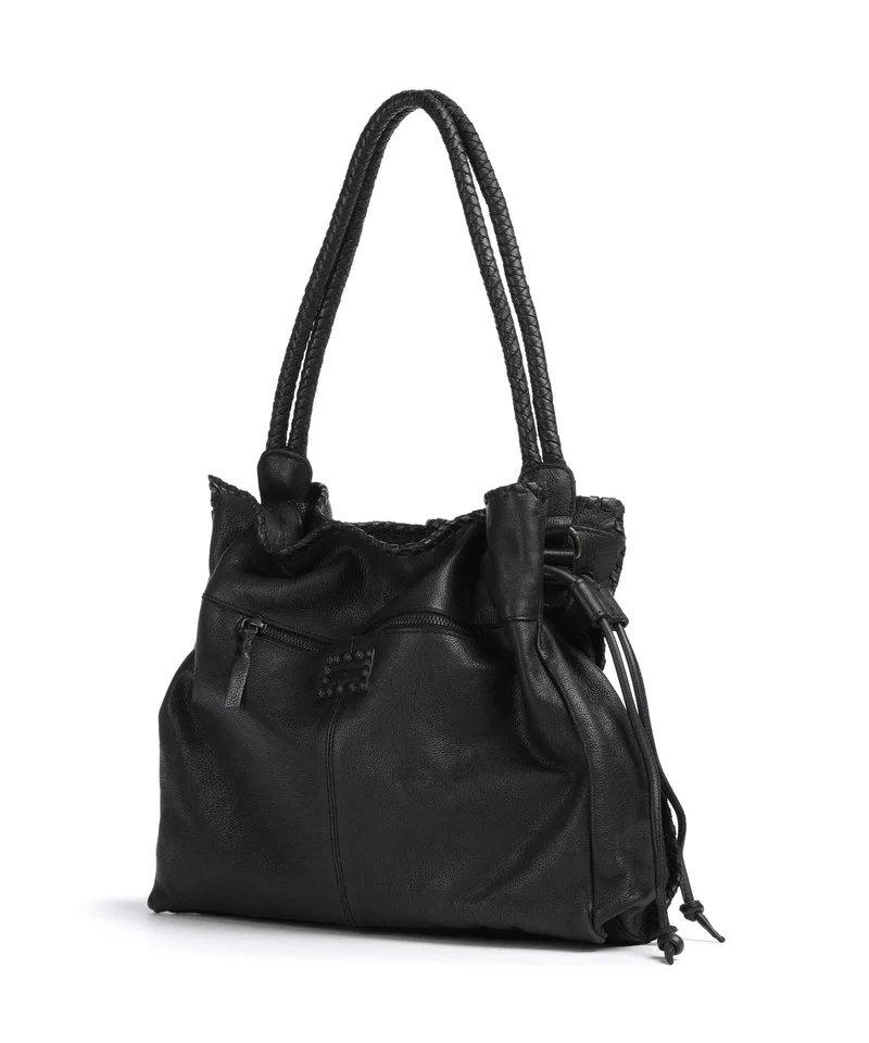 Taschendieb Wien Brigittagasse 4 Schultertasche black