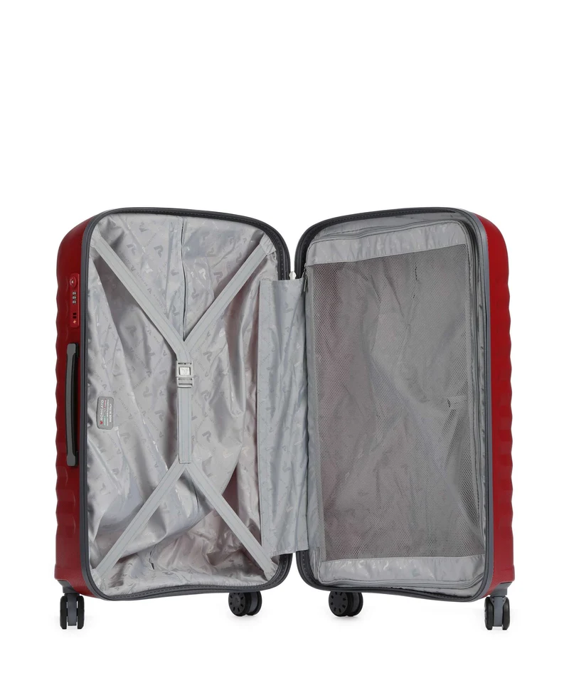 Roncato UNO Zip 4-Rollen Trolley rubino