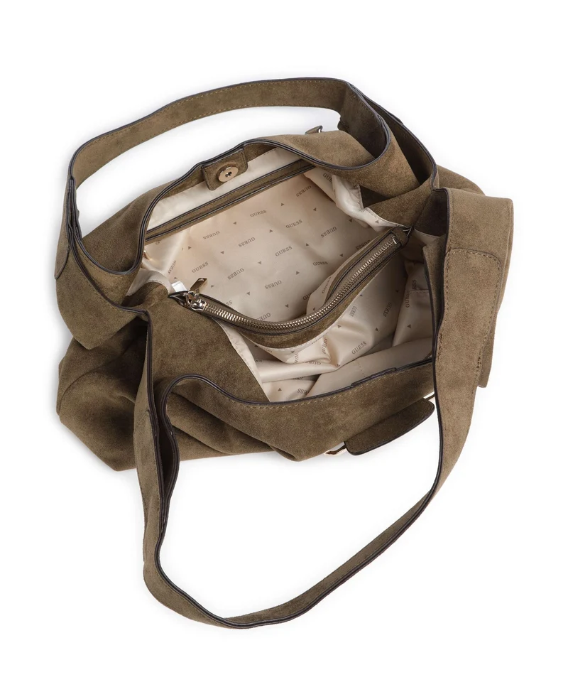 Guess Sunset Beuteltasche olive