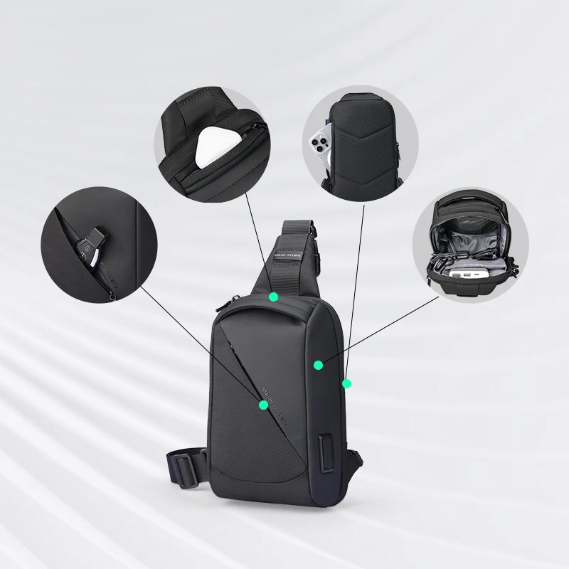 EDGE: Reise-Crossbody mit RFID-Tasche