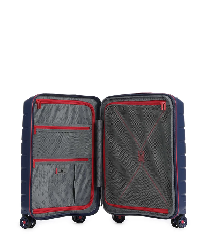 Roncato B-Flying 4-Rollen Trolley blu oltremare