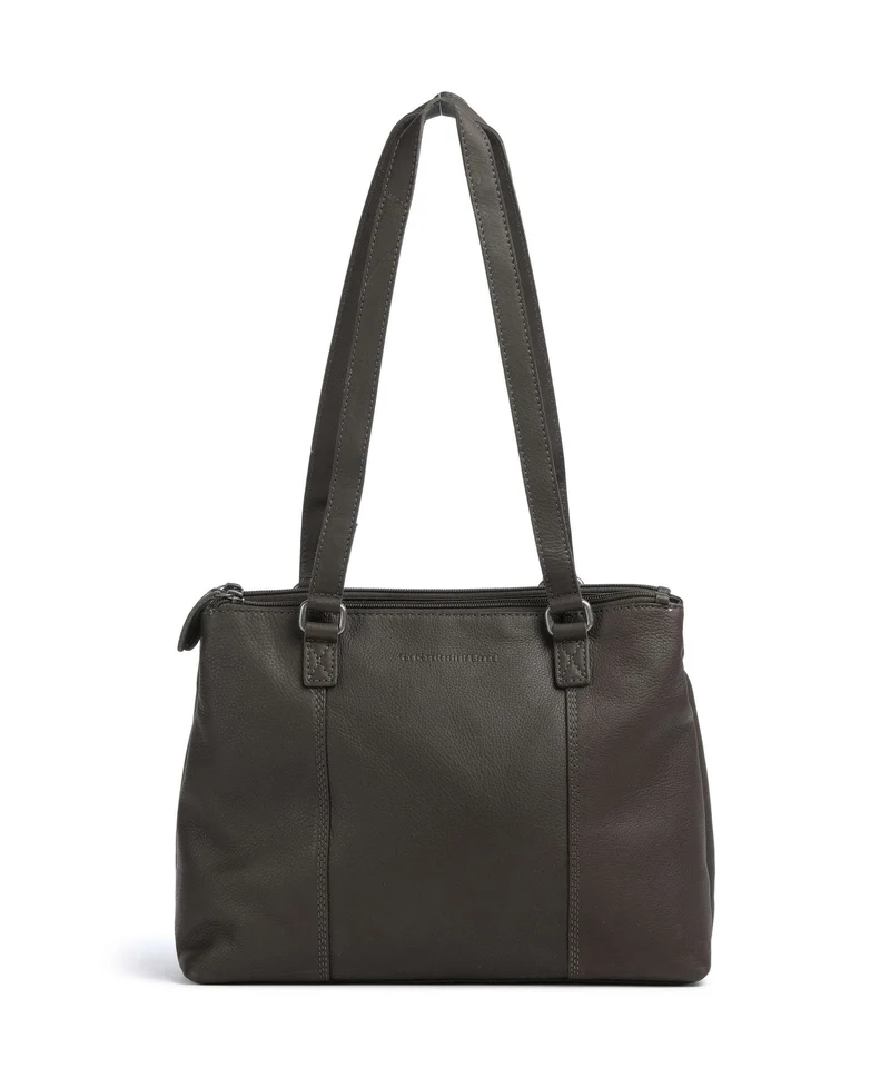 The Chesterfield Brand Serene Marvos Schultertasche clay grey