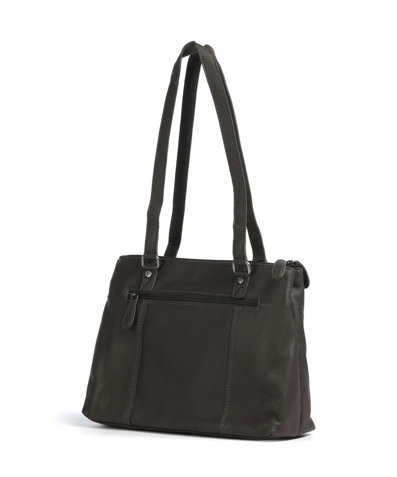 The Chesterfield Brand Serene Marvos Schultertasche clay grey