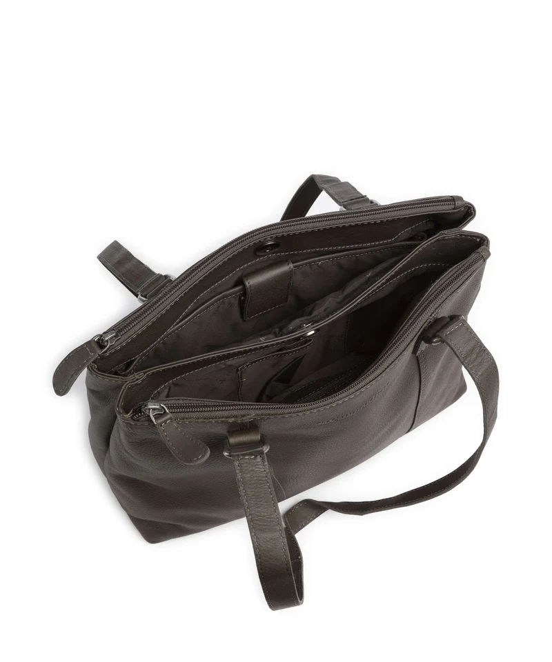 The Chesterfield Brand Serene Marvos Schultertasche clay grey