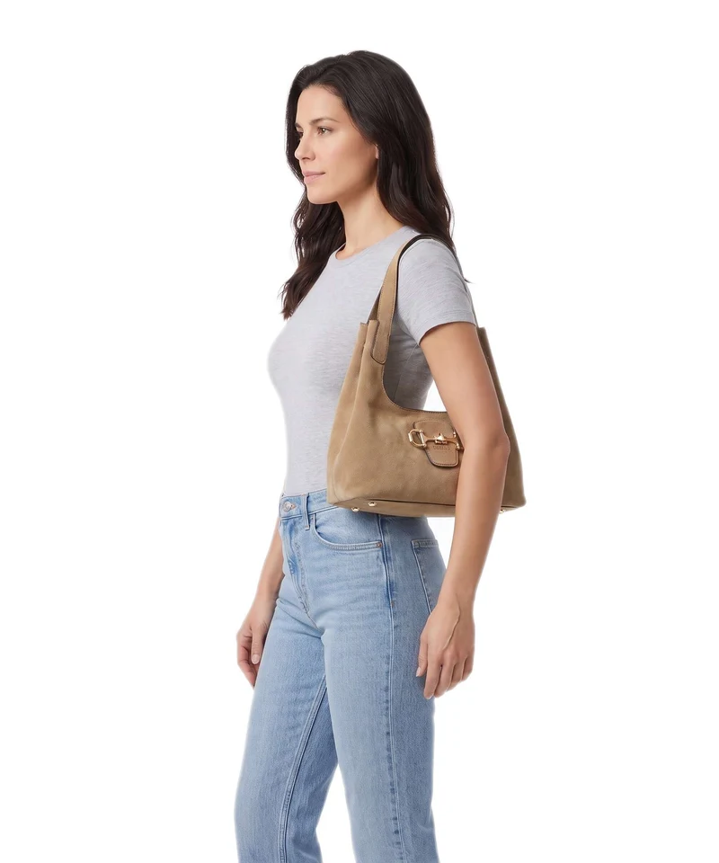 Guess Sunset Small Schultertasche tan