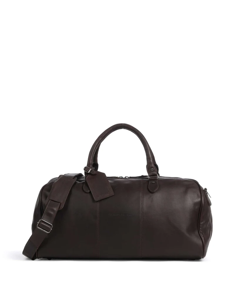 The Chesterfield Brand Wax Pull Up Cow William II Weekender brown