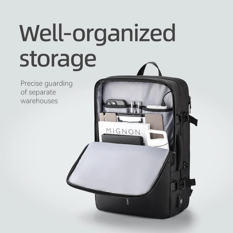 EXPANDER AIR: Kompressions-Reise-Laptop-Rucksack