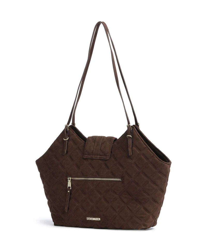 Steve Madden BCMKENA Shopper chocolate/gold