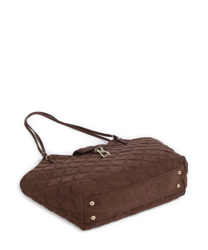 Steve Madden BCMKENA Shopper chocolate/gold