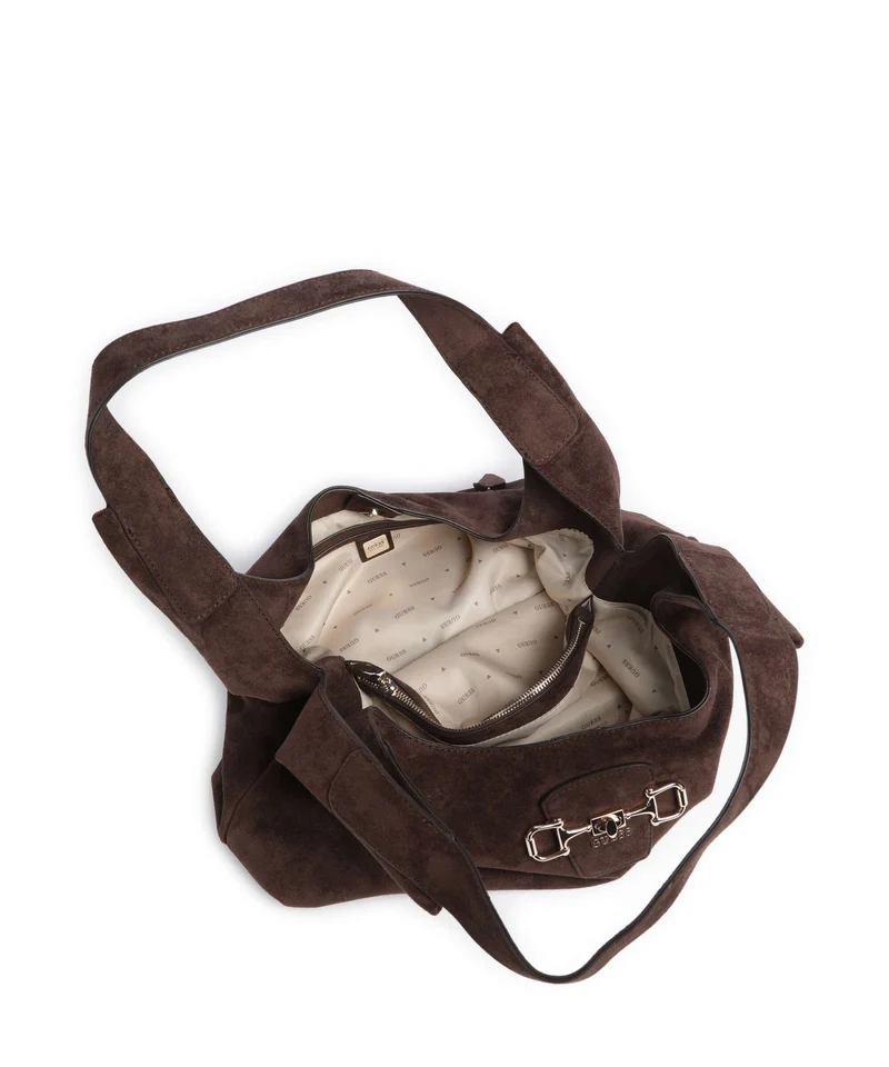 Guess Sunset Beuteltasche espresso