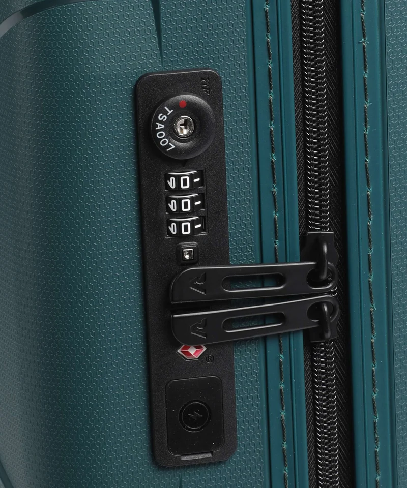 Roncato Ypsilon 4.0 DLX 4-Rollen Trolley verde bottigla