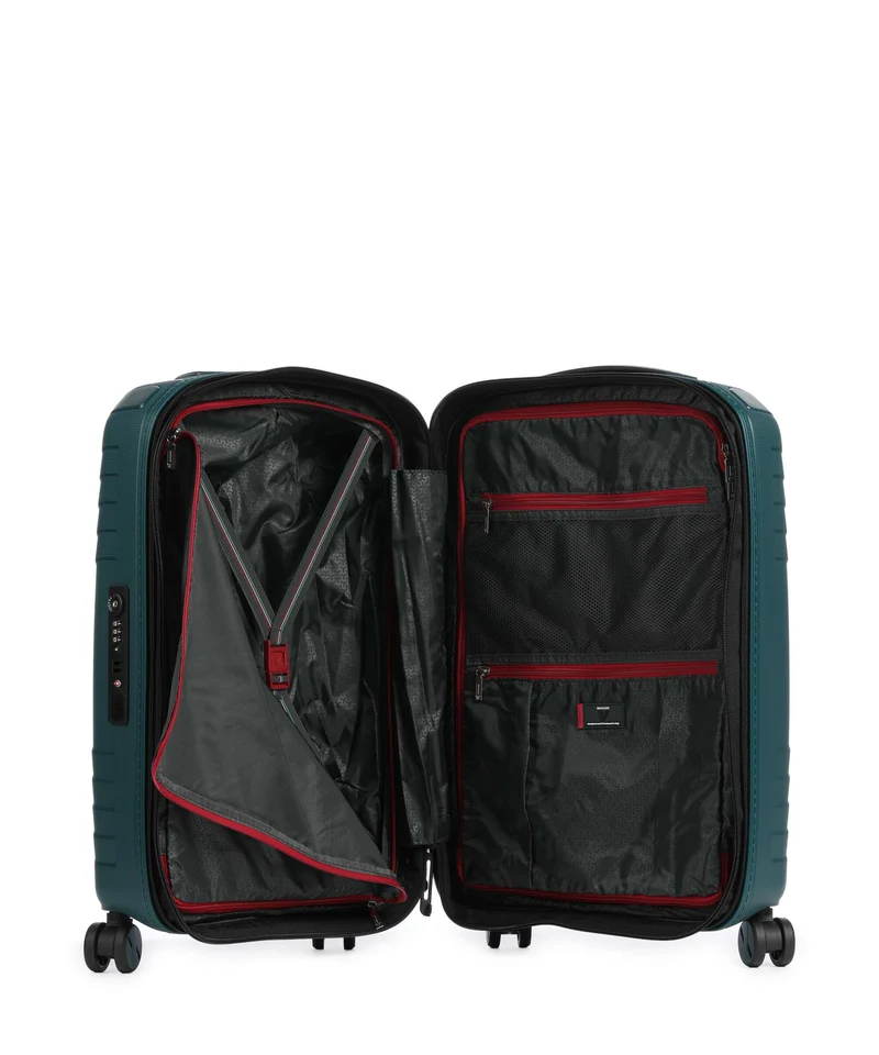 Roncato Ypsilon 4.0 DLX 4-Rollen Trolley verde bottigla