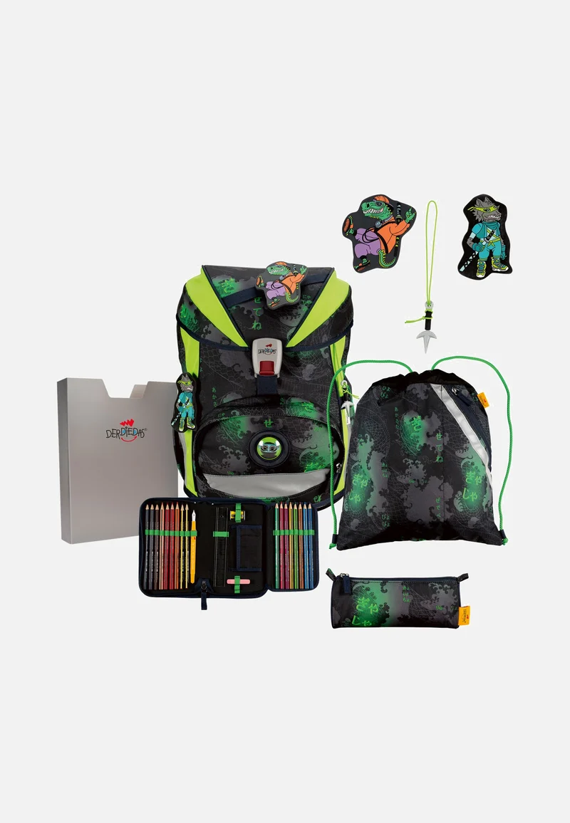 ErgoFlex Superlight Set Funny Fighter - Schulrucksack