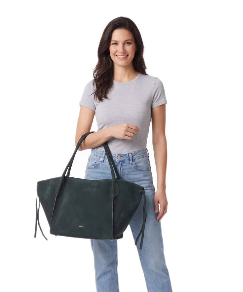 Abro Suede Vibe Big Shopper green