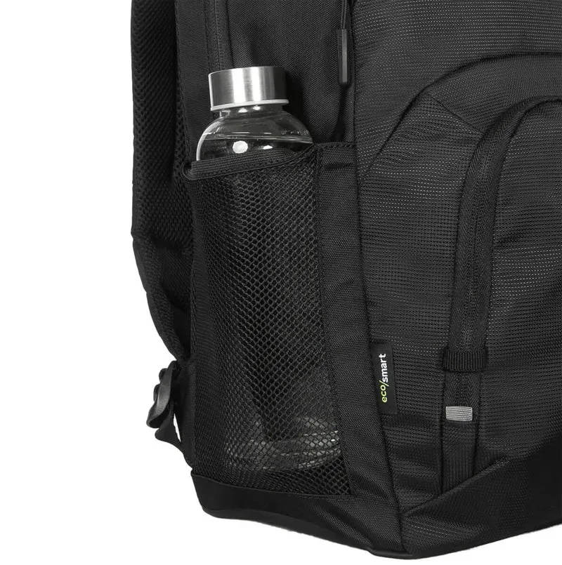 15-16" Klassischer EcoSmart® Rucksack - Schwarz