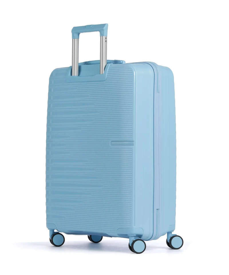 Travelite Pacific 4-Rollen Trolley Set light blue