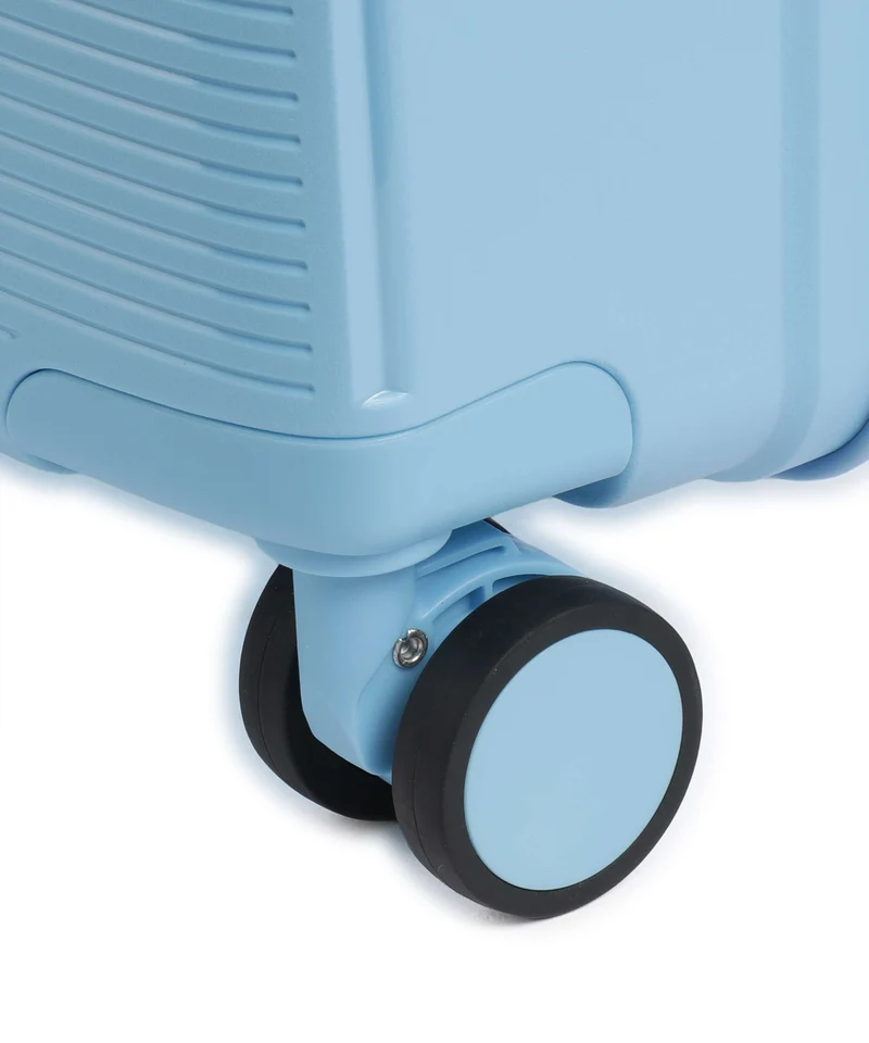 Travelite Pacific 4-Rollen Trolley Set light blue