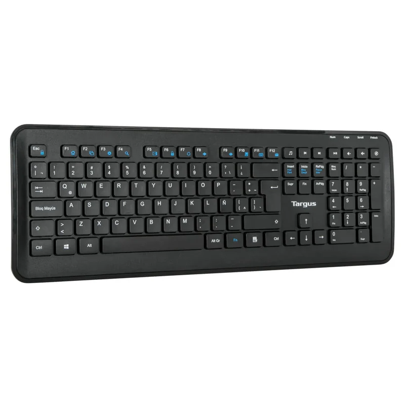 Targus® KM610 Kabellose Tastatur-Maus-Kombination - Schwarz (Spanisch)
