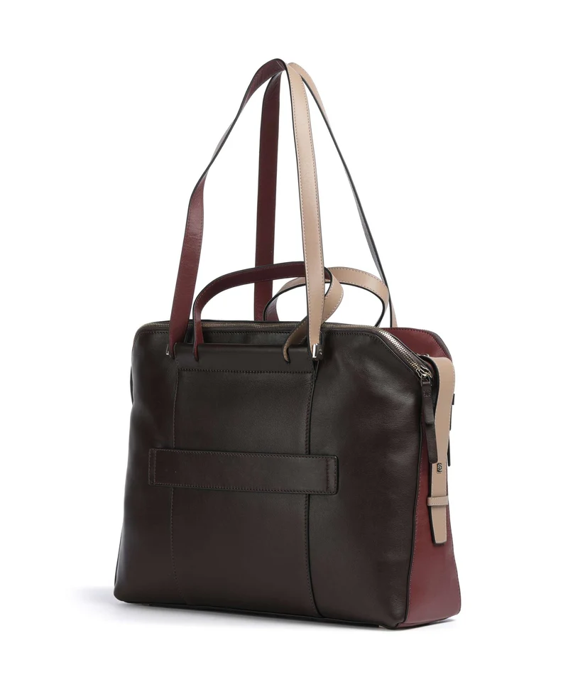 Piquadro W92T Shopper bordeaux/pink