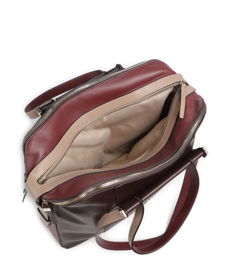 Piquadro W92T Shopper bordeaux/pink