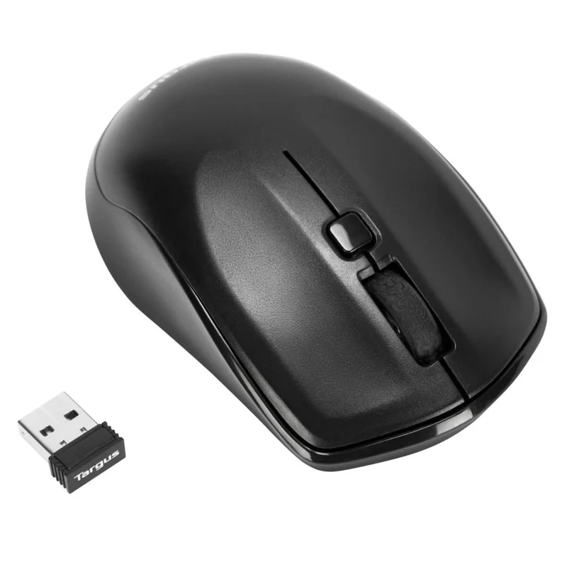 Targus® Kabellose Tastatur-Maus-Kombination in Standardgröße - Schwarz (Nordic)