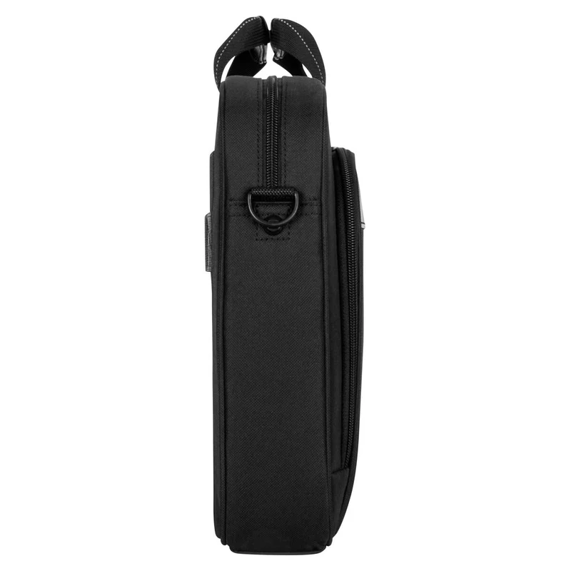 15,6" Classic Slim Aktentasche - Schwarz