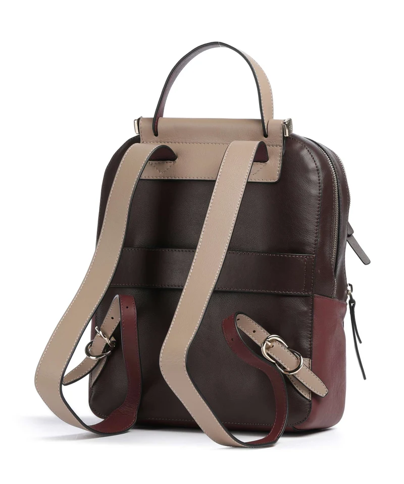 Piquadro W92T Rucksack bordeaux/pink