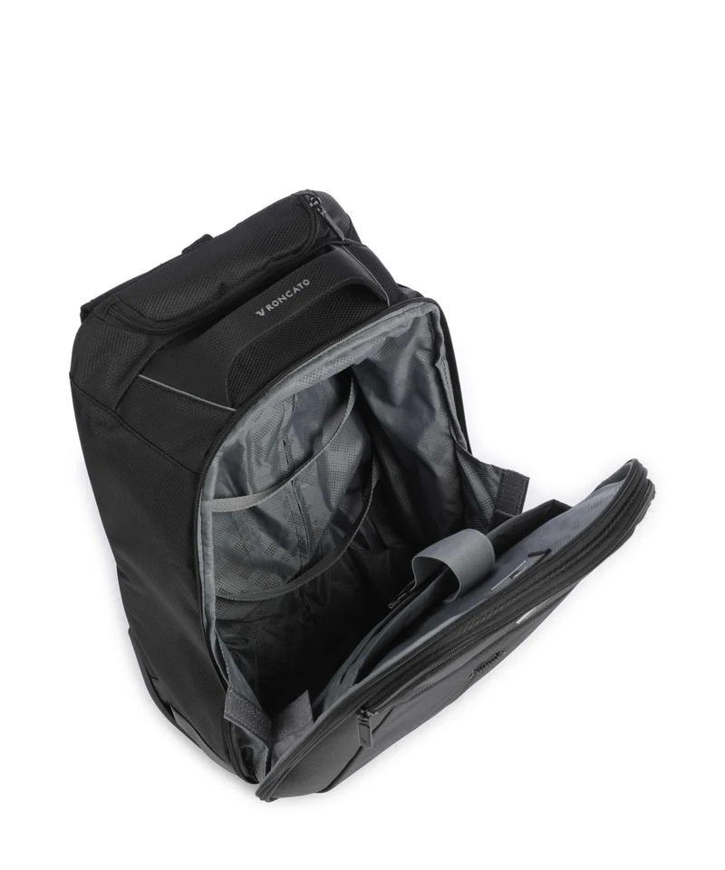Roncato Ironik 2.0 Rucksack-Trolley nero