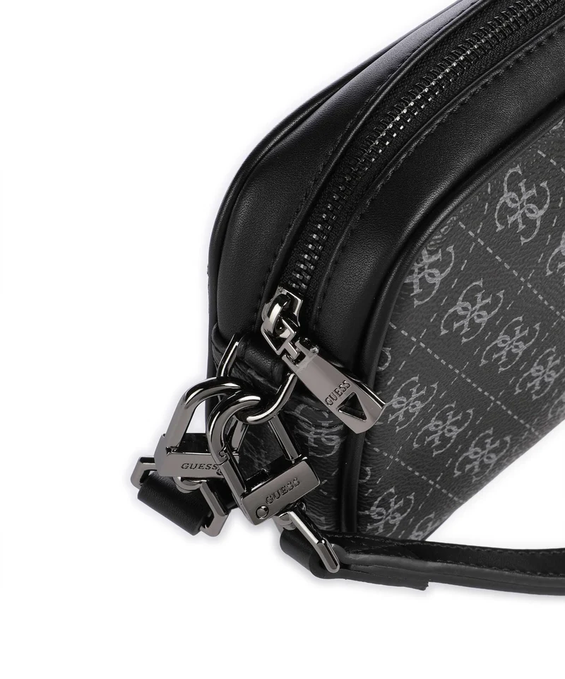 Guess Milano Small Umhängetasche dark black