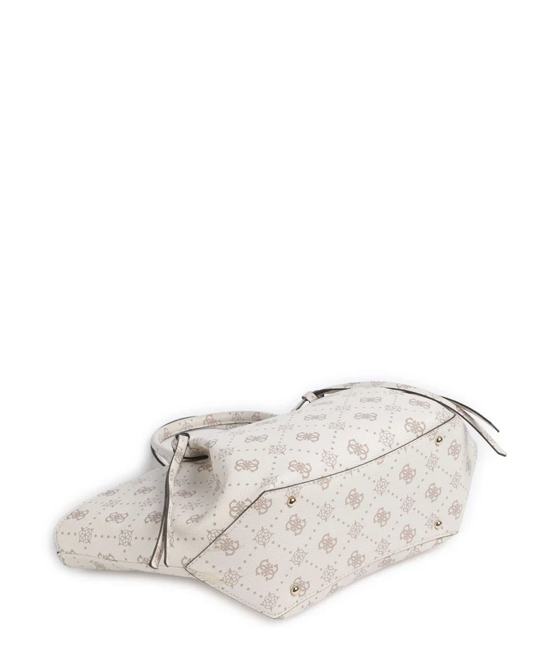 Guess Allegra Girlfriend Logo Handtasche vanilla logo